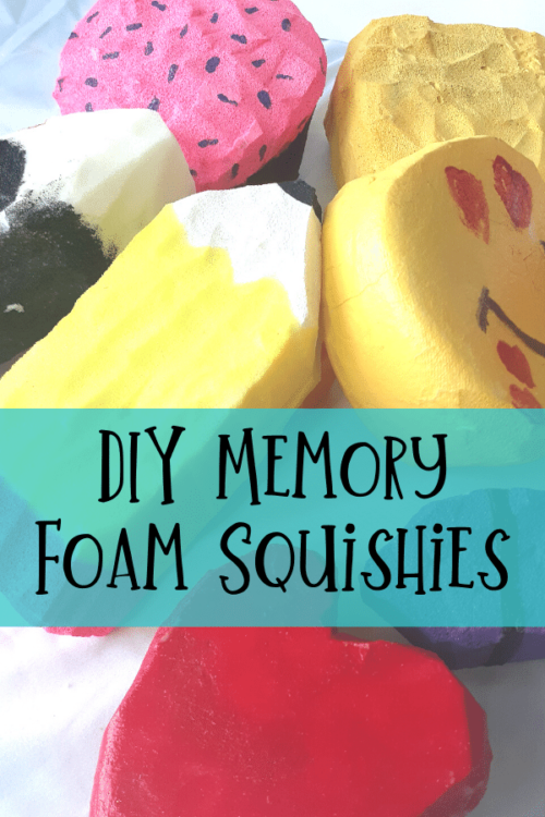 How to Make Squishies with Memory Foam (DIY Squishes)