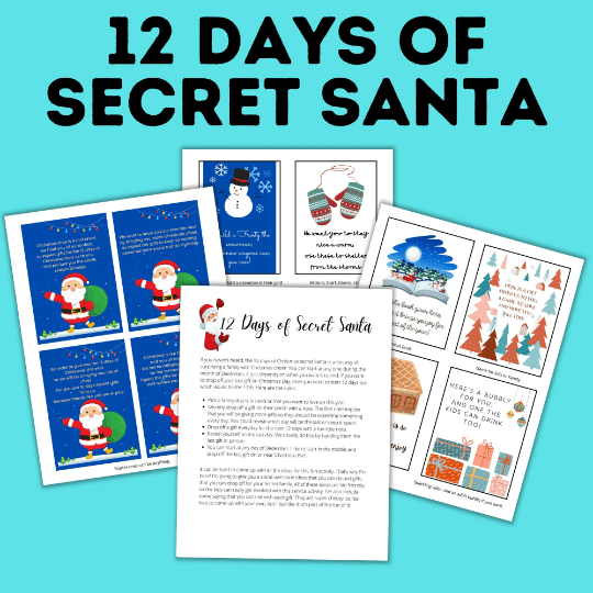 12 Days Of Christmas Secret Santa T Ideas And Sayings 2091