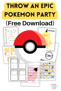 Pokémon Party Printables For An Epic Birthday (Free Download)