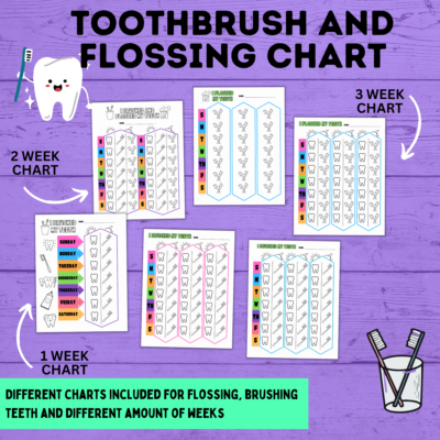 Child’s Teeth Brushing Reward Chart (Free Printable PDF)