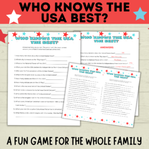 Who knows the USA best printable mockup image.