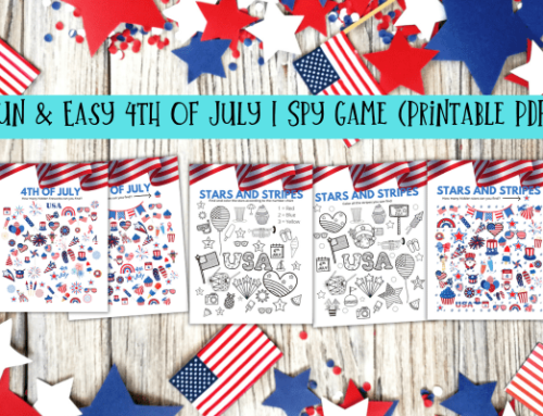 Fun & Easy 4th Of July I Spy Game (Printable PDF)