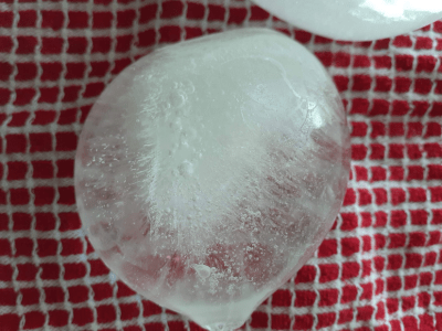 Example of an ice globe.