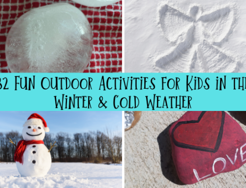 32 Fun Outdoor Activities for Kids in the Winter & Cold Weather