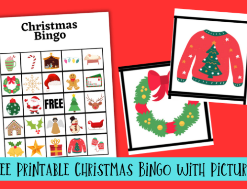 Free Printable Christmas Bingo with Pictures for a Merry Game Night